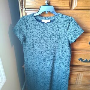 Women's Loft Green Shift Dress Size Small